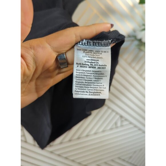 I LOVE JUNGKOOK BTS Cotton On Women's Ribbed Printed Short Sleeve Shirt Size XL - Picture 4 of 5